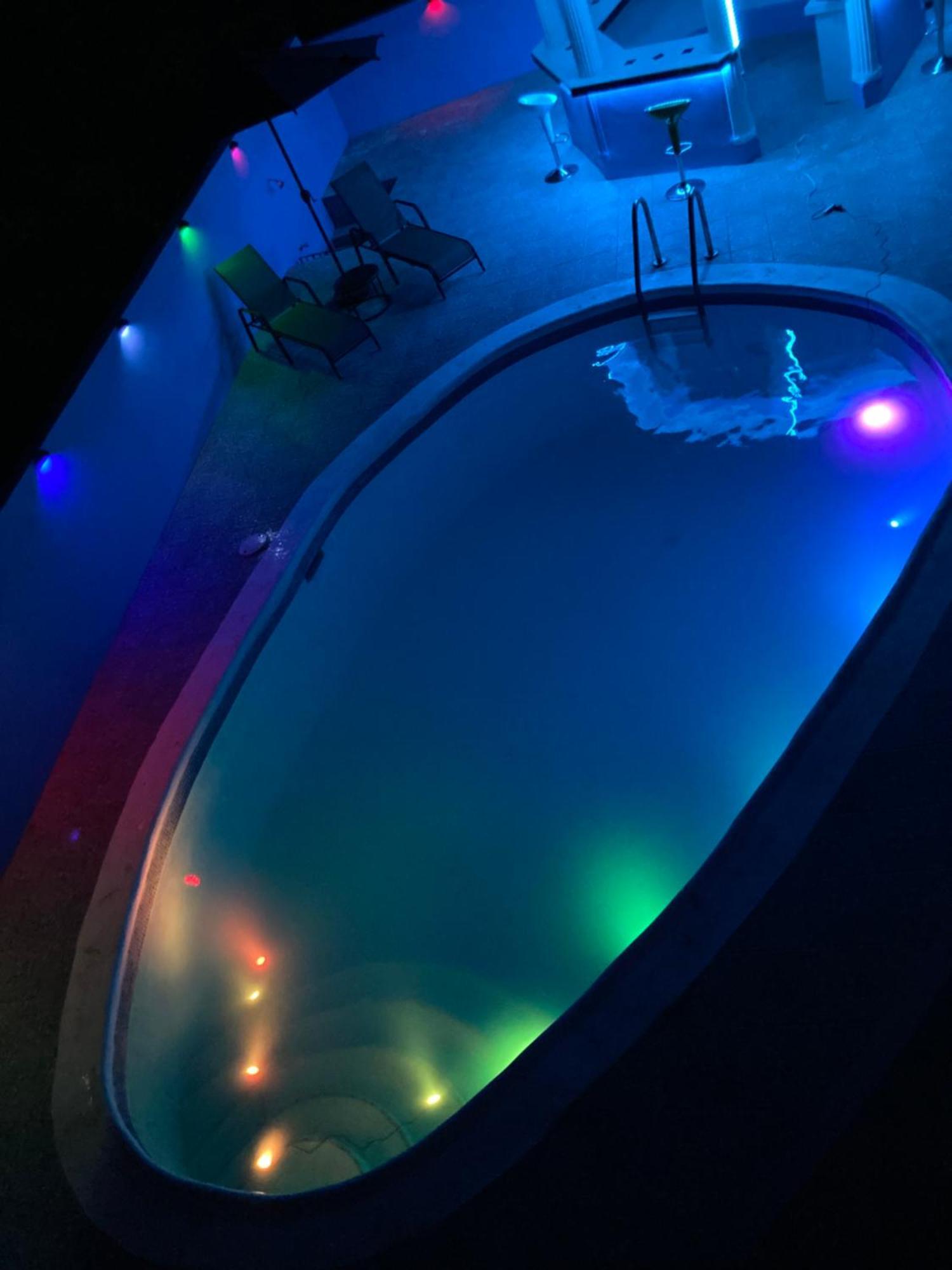 Villa Blue Flamingo