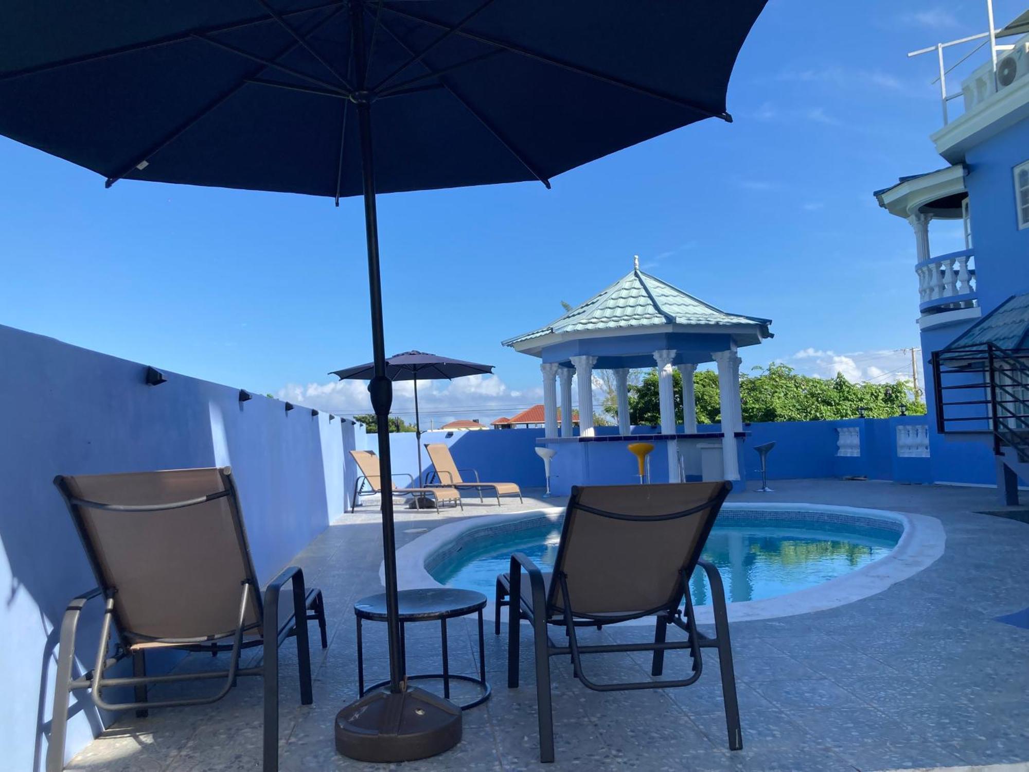 Villa Blue Flamingo